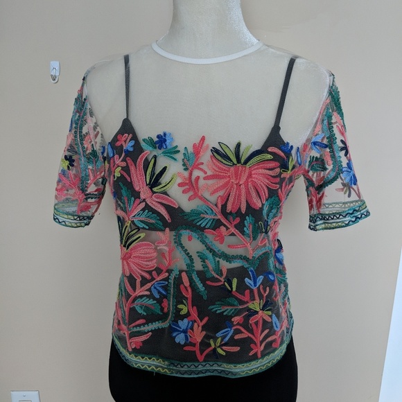 Embroidered Top - Picture 6 of 7